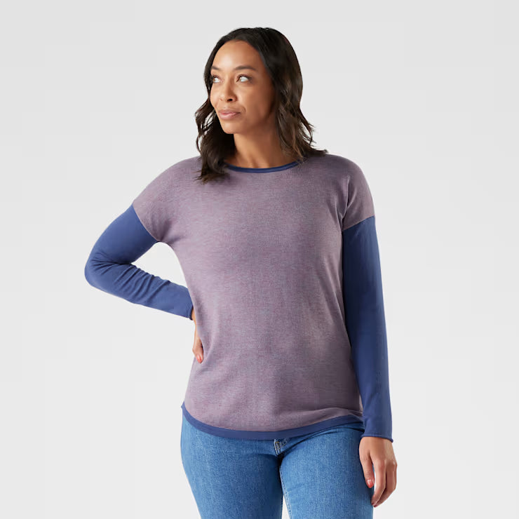 Women's Shadow Pine Colorblock Crew Sweater image 0