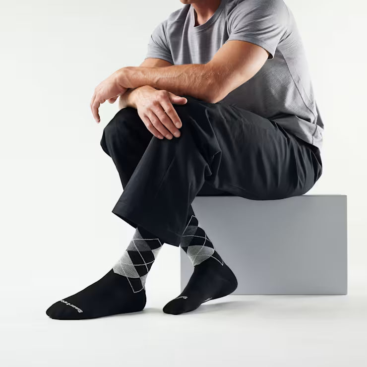 Everyday Diamond Jim Argyle Crew Socks image 1