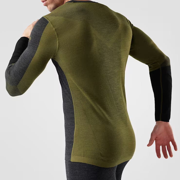 Men's Intraknit™ Thermal Merino Base Layer Colorblock Crew image 1