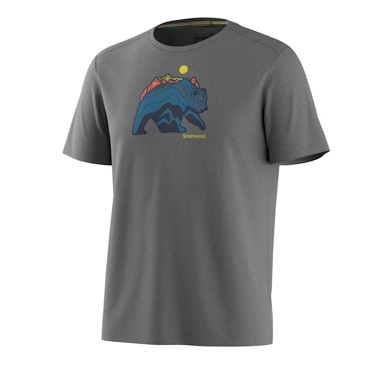 Men's Bear Strata Active Short Sleeve Graphic Tee image 1