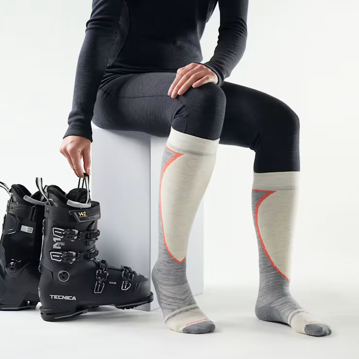 Women's Ski Extra Stretch Over The Calf Socks image 1