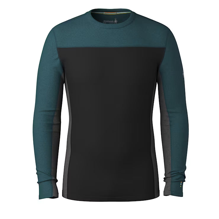 Men's Classic Thermal Merino Base Layer Colorblock Crew image 1