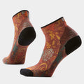 Women's Bike Paisley Print Ankle Socks image 0