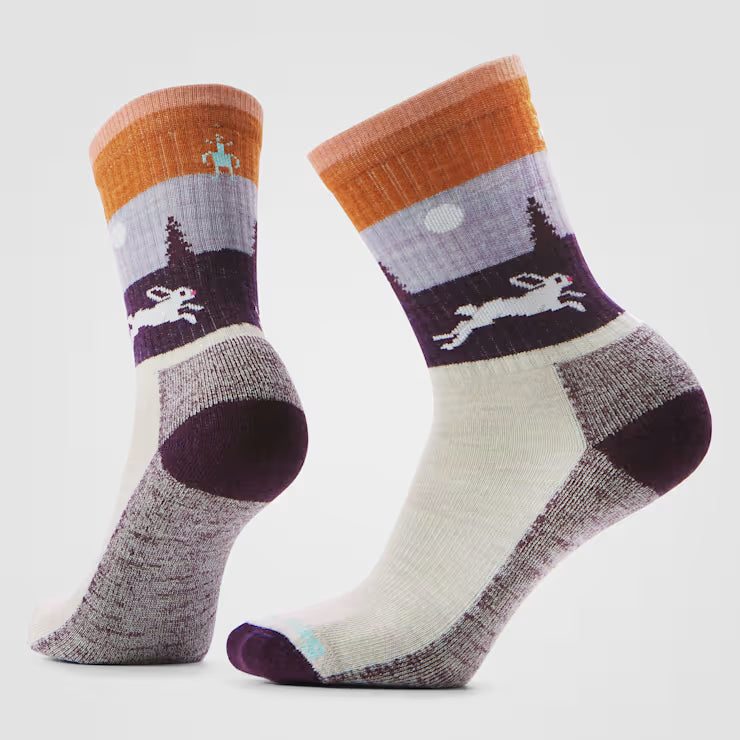 Everyday Hare Chase Crew Socks image 0