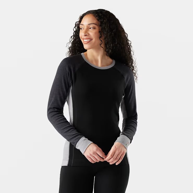 Women's Classic Thermal Merino Base Layer Colorblock Crew image 0