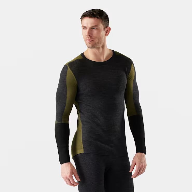 Men's Intraknit™ Thermal Merino Base Layer Colorblock Crew image 0