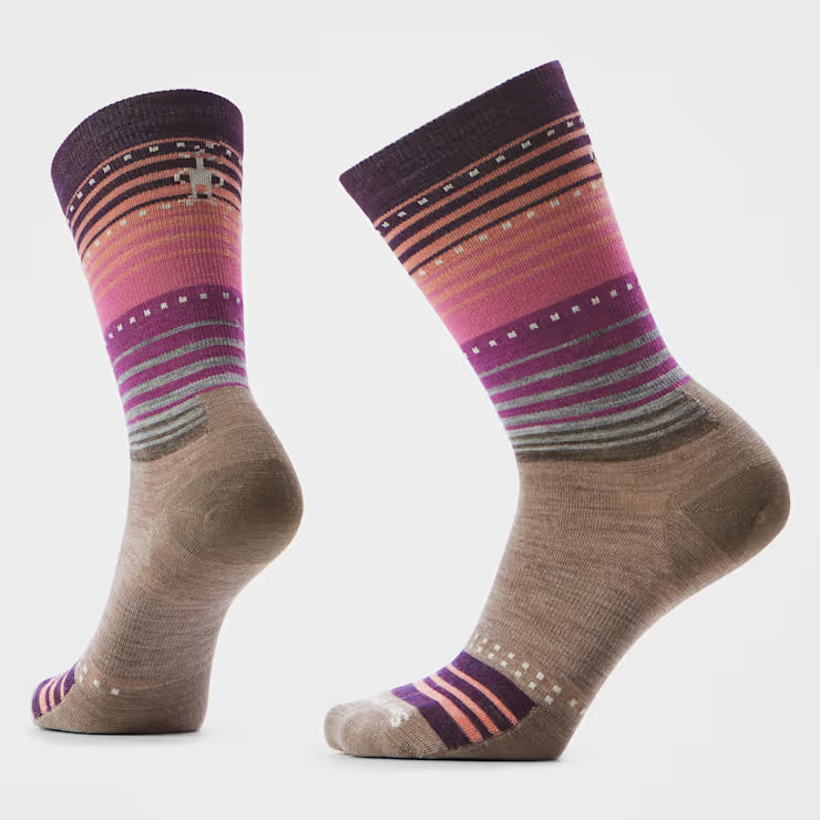 Women's Everyday Stitch Stripe Crew Socks image 0