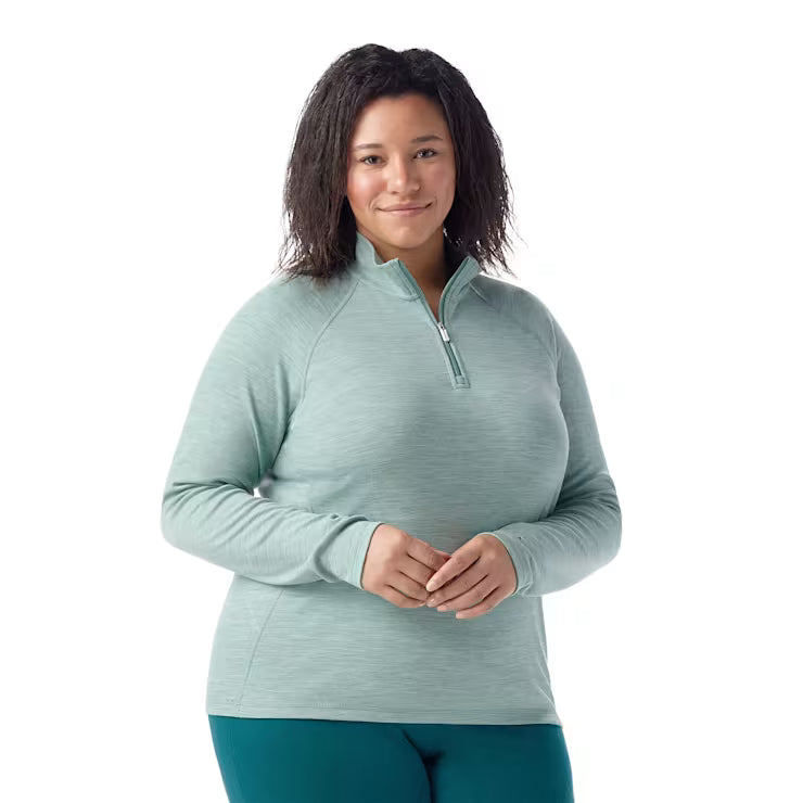 Women's Classic Thermal Merino Base Layer 1/4 Zip Plus image 0