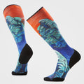 Ski Winter Haze Print OTC Socks image 0