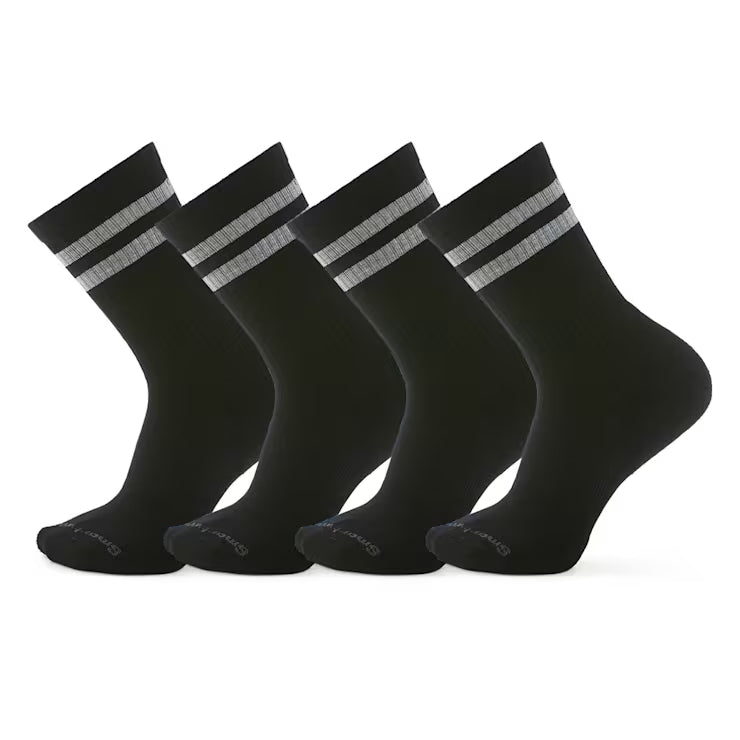 Everyday Athletic Striped Crew Socks 4-Pack image 0