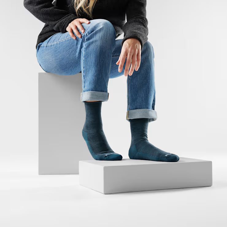 Women's Everyday Roll Top Crew Socks image 1