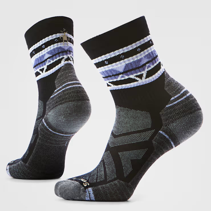 Women's Hike Zig Zag Valley Mid Crew Socks image 0