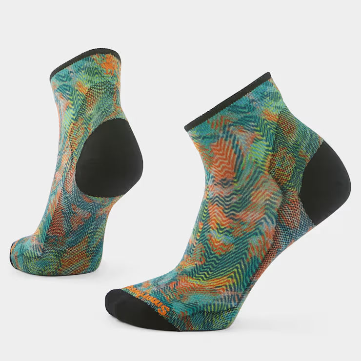 Women's Bike Jungle Music Print Ankle Socks image 0