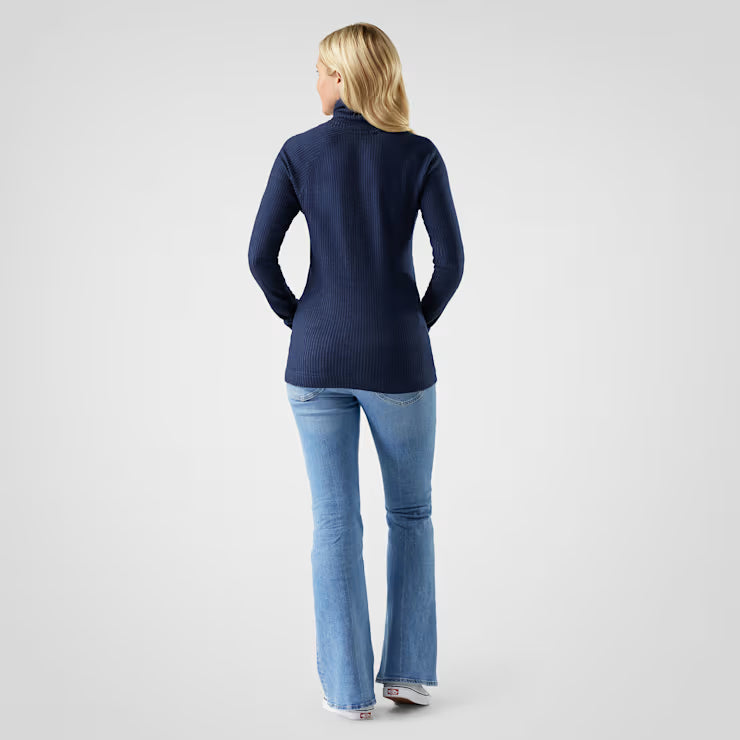 Women's Thermal Merino Rib Turtleneck image 2