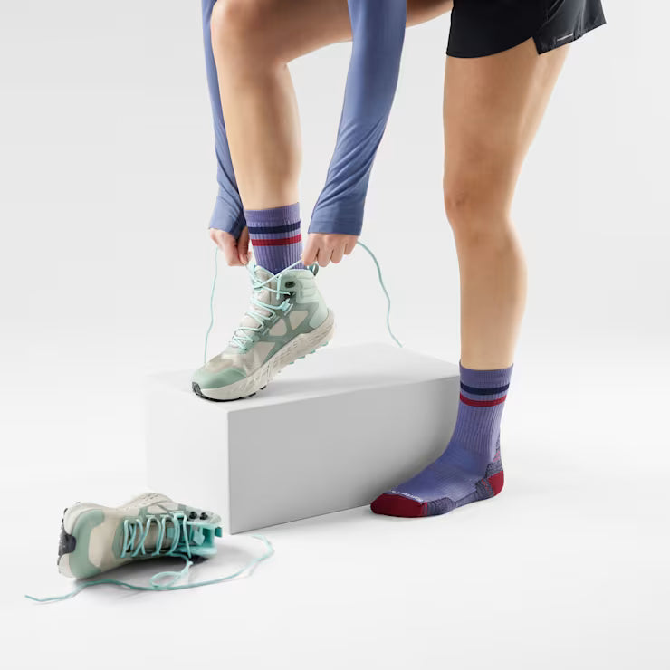 Women's Hike Tube Stripe Crew Socks image 1