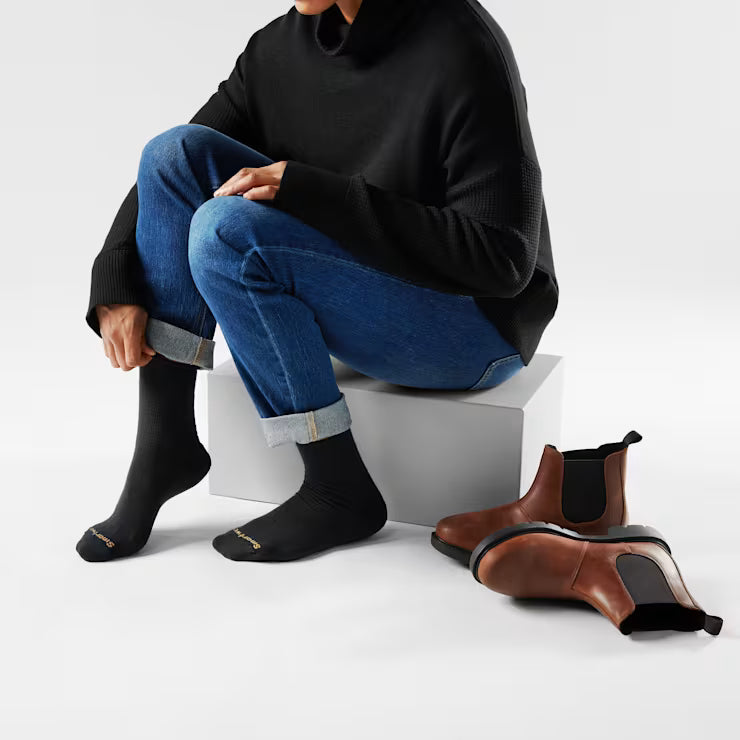 Women's Everyday Roll Top Crew Socks image 1