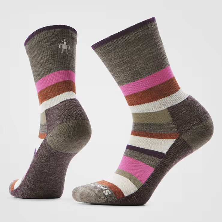 Women's Everyday Multi-Stripe Crew Socks image 0