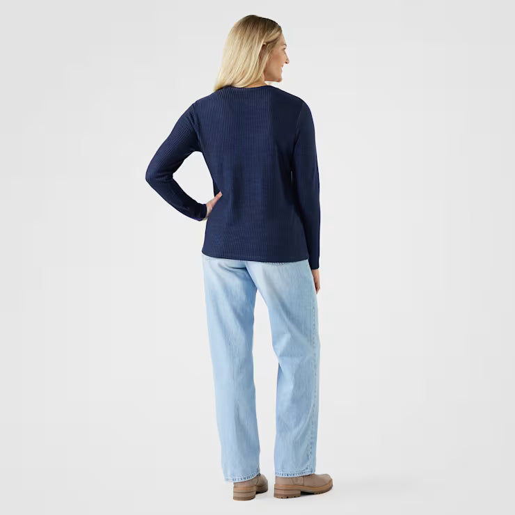 Women's Thermal Merino Rib Crew image 1