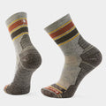 Hike Striped Mid Crew Socks image 0