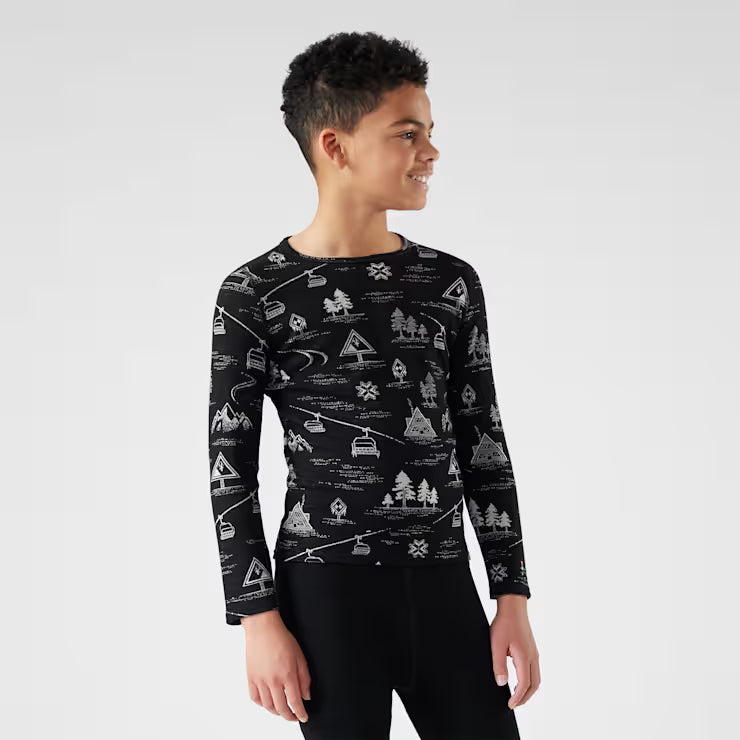 Kids' Classic Thermal Merino Base Layer Crew image 1