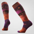 Women's Snowboard Twilight Vista Over The Calf Socks image 0