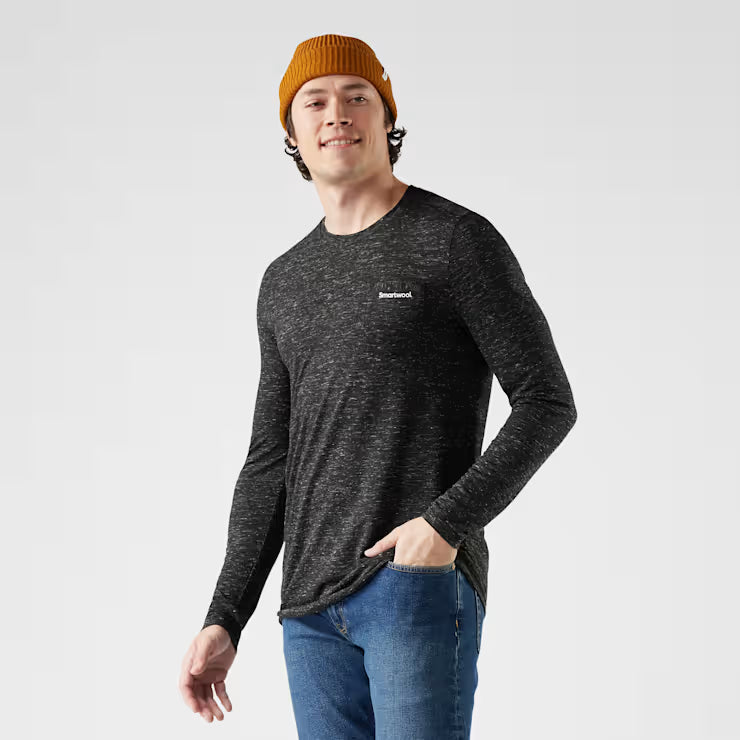 Men's Merino Hemp Blend Gear Up Long Sleeve Graphic Tee image 0