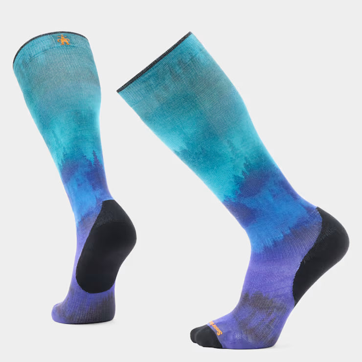 Ski Compression Print Over The Calf Socks image 0