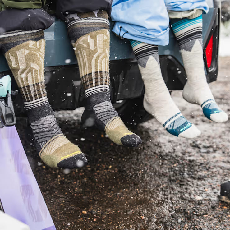 Ski Summit Shot Over The Calf Socks image 1