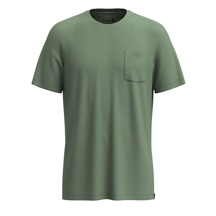 Men's Merino Hemp Blend Short Sleeve Pocket Tee image 2
