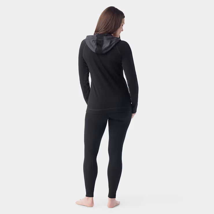 Women's Classic Thermal Merino Base Layer 1/2 Zip Hoodie image 1