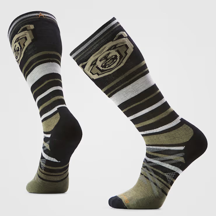 Ski Growling Grizzly Over The Calf Socks image 0