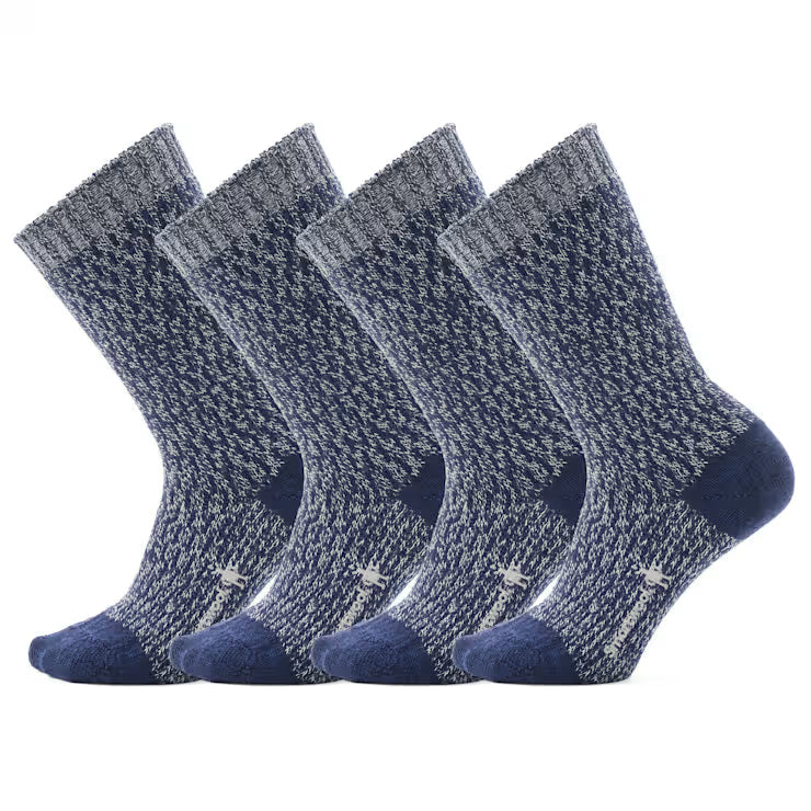 Everyday Cozy Digi-Tick Crew Socks 4-pack image 0