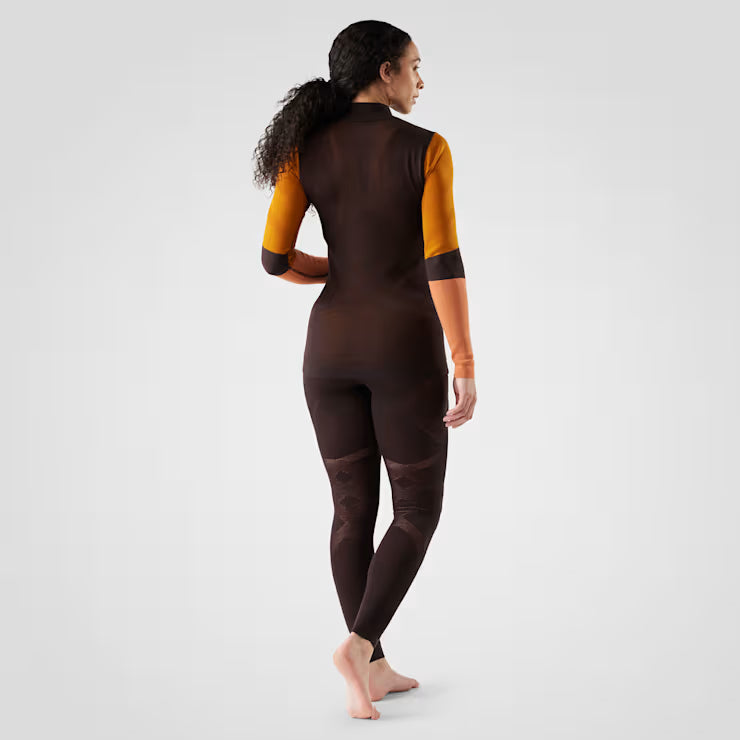 Women's Intraknit™ Thermal Merino Base Layer Colorblock 1/4 Zip image 1