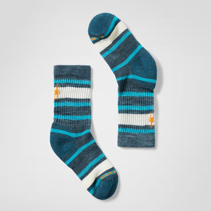 Kids' Hike Striped Crew Socks image 0