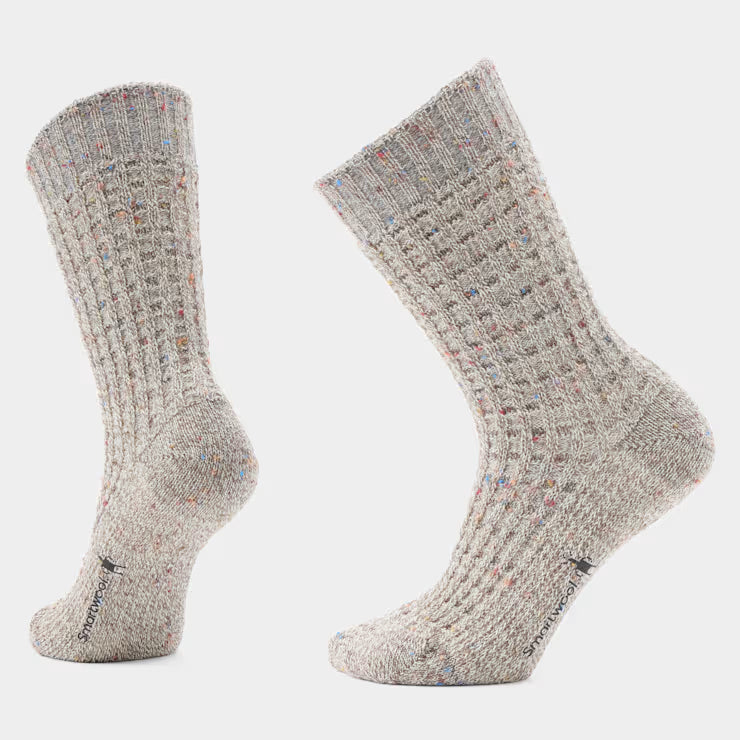Women's Everyday Cozy Waffle Press Crew Socks image 0