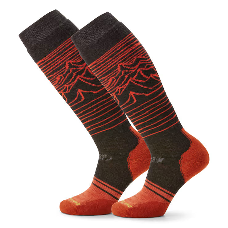Snowboard Iguchi Pattern Over The Calf Socks 2-pack image 0