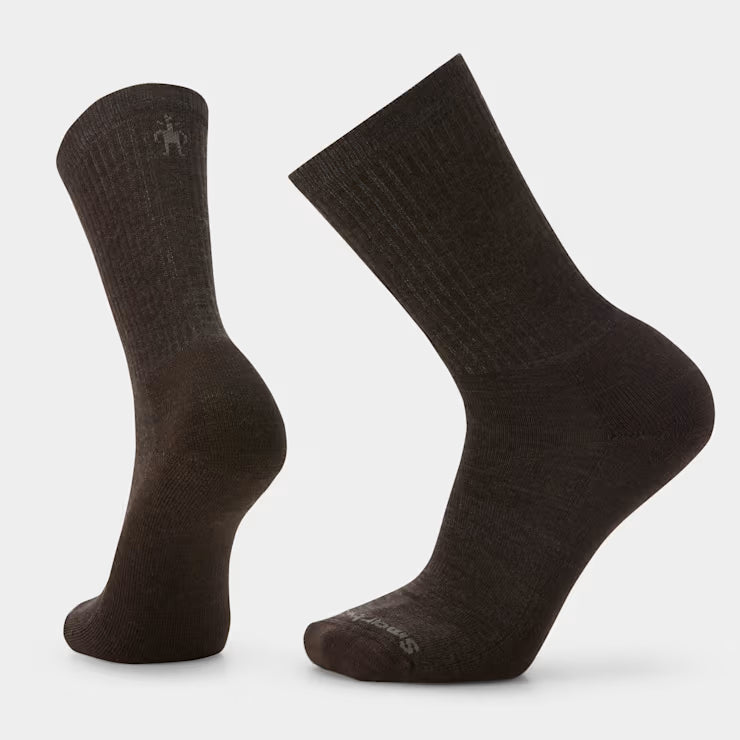 Everyday Solid Rib Crew Socks image 0