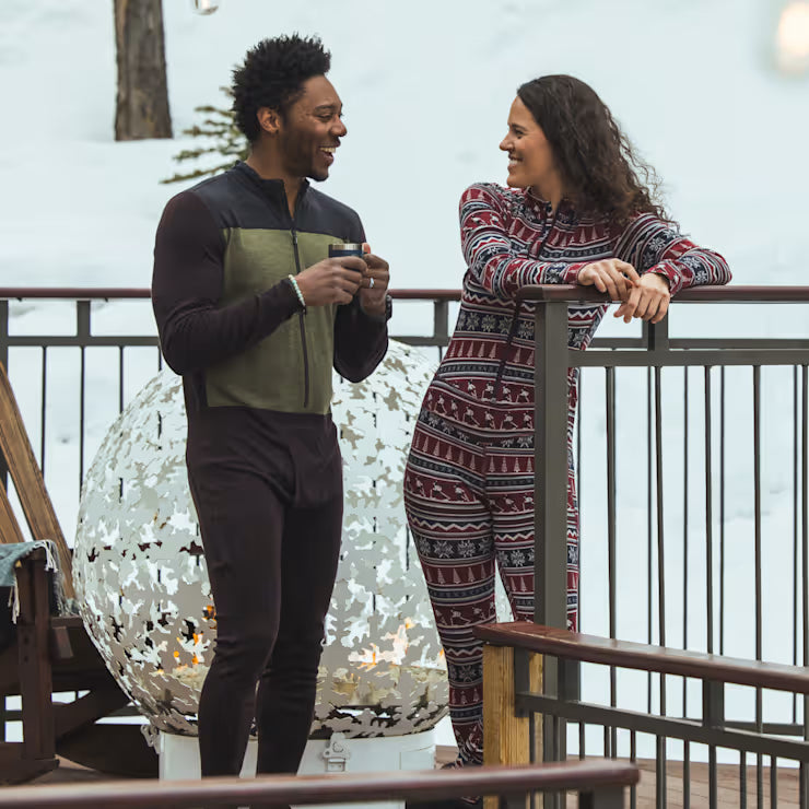 Men's Classic Thermal Merino Base Layer One Piece image 4