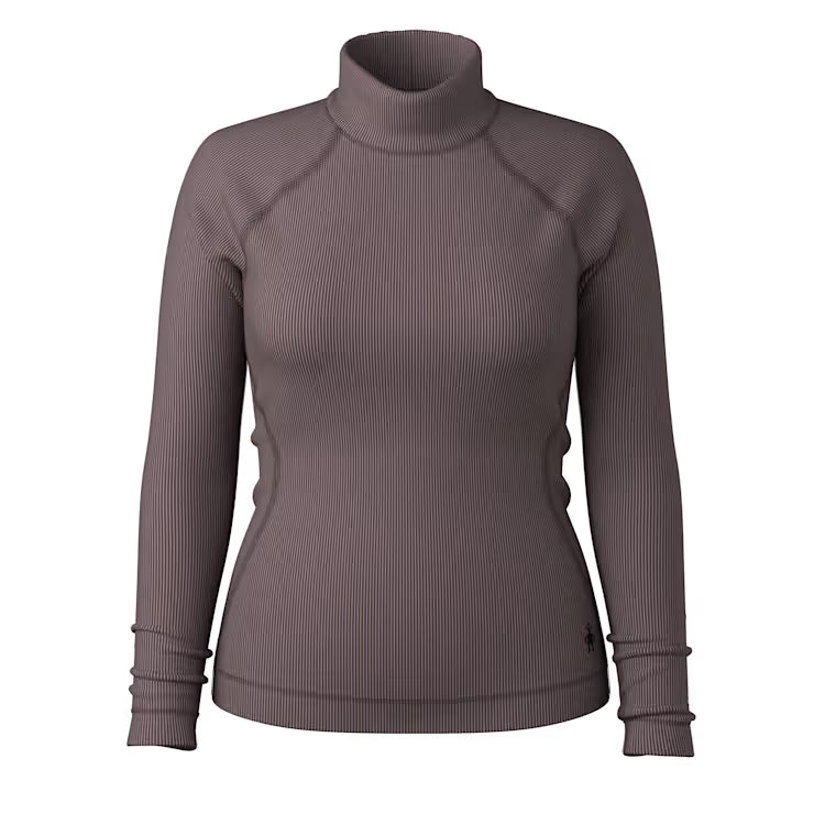 Women's Thermal Merino Rib Turtleneck image 2