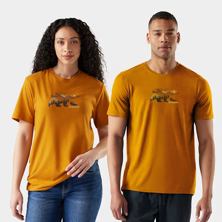 Bear View Short Sleeve Graphic Tee image 0