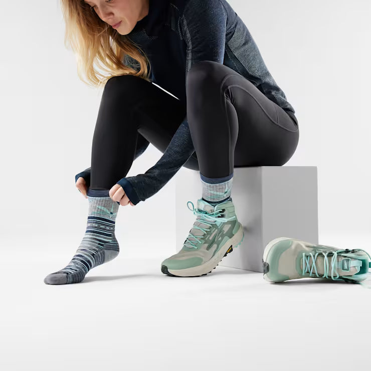 Women's Hike Dragon Stitch Mid Crew Socks image 1