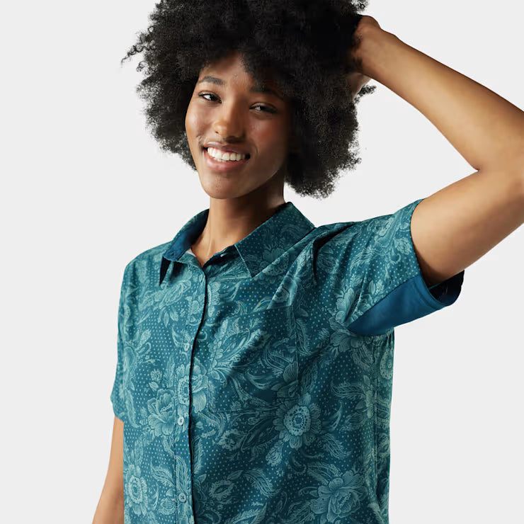 Women’s Everyday Short Sleeve Button Down image 1