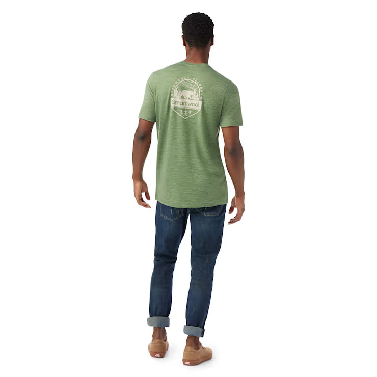 Bear Trail Merino Hemp Blend Short Sleeve Graphic Tee image 1