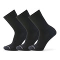 Everyday Solid Rib Crew Socks 3-Pack image 0