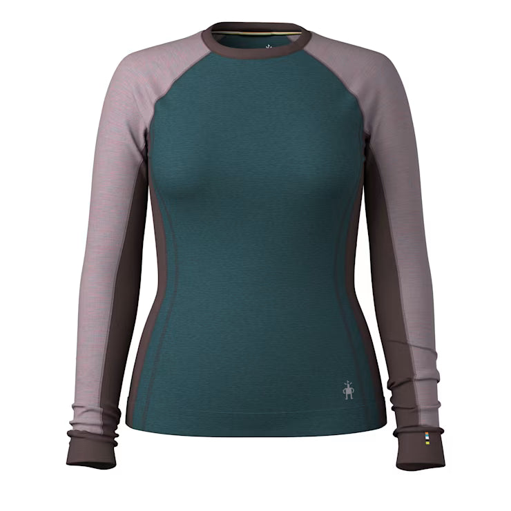 Women's Classic Thermal Merino Base Layer Colorblock Crew image 1