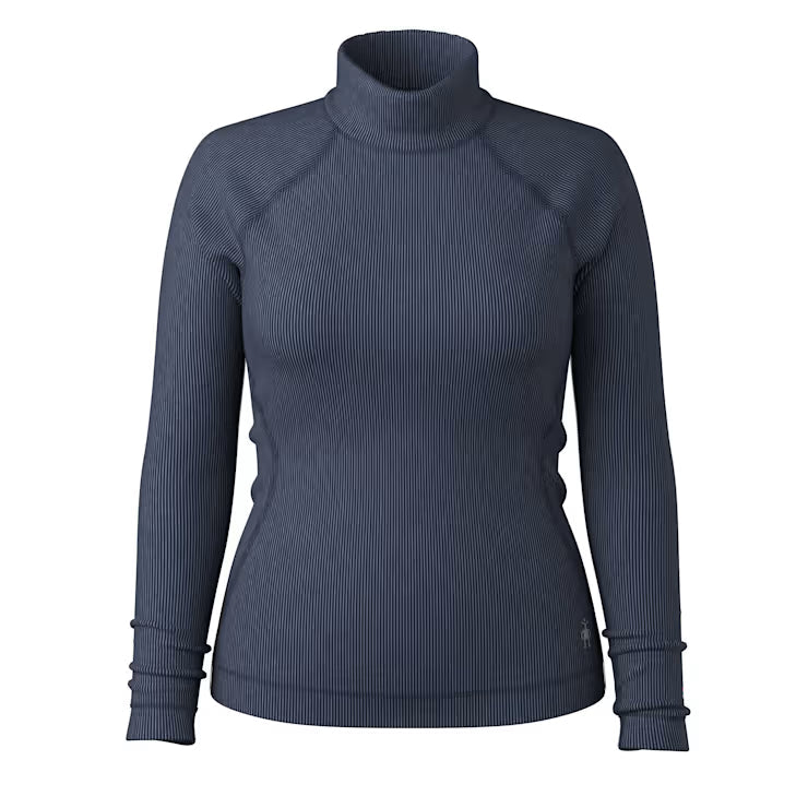 Women's Thermal Merino Rib Turtleneck image 1