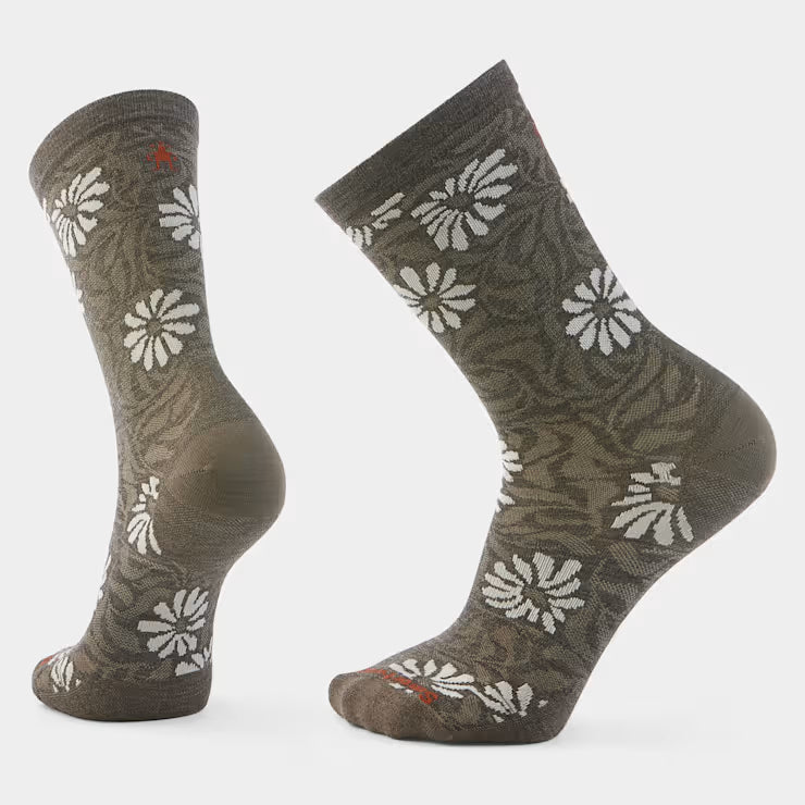 Women's Everyday Floral Crew Socks image 0