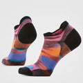 Women's Run Brushed Print Low Ankle Socks image 0