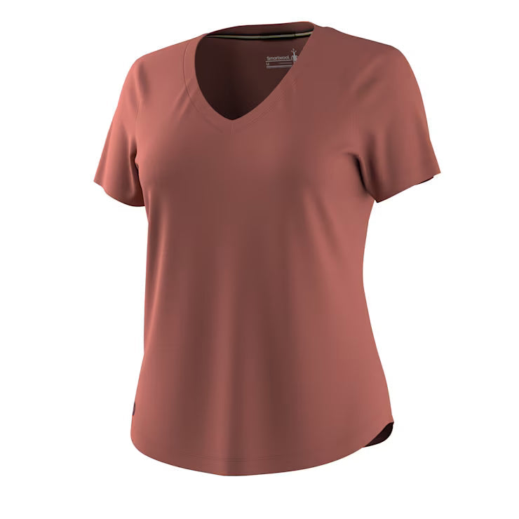 Women's Active Ultralite V-Neck Short Sleeve image 2