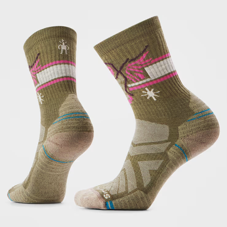 Women's Hike Hoo Who Crew Socks image 0